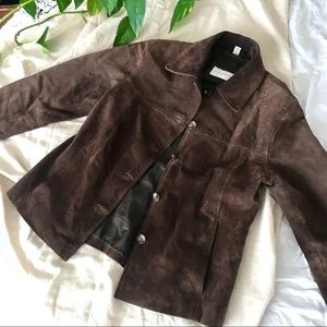 Vintage Suede Leather Jacket